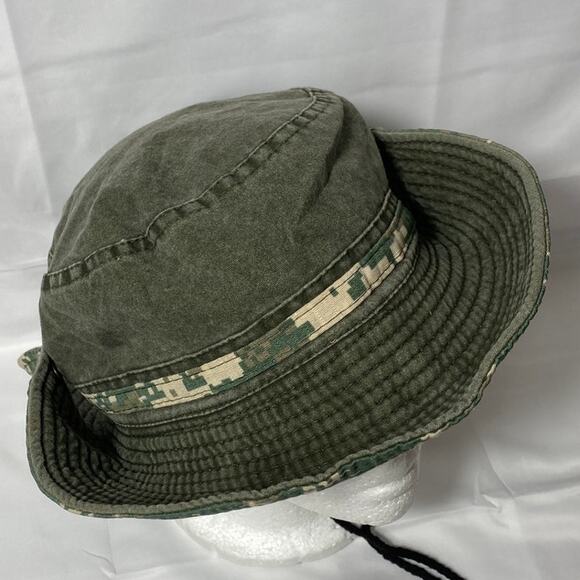 Outdoor Boonie Sun Hat Hiking Camping Fishing Floppy Military Digital Camo Cap - Picture 4 of 13